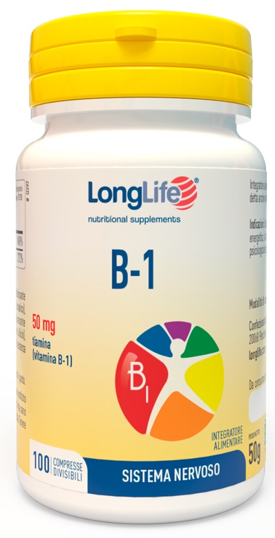 LONGLIFE B1 100 COMPRESSE 50 MG - farmanauta.it