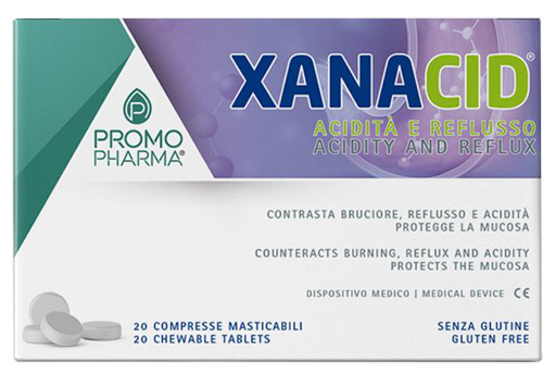XANACID 20 COMPRESSE MASTICABILI - farmanauta.it