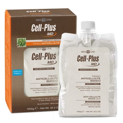 CELL PLUS MD FANGO BIANCO ANTICELLULITE EFFETTO FRESCO 1 KG - farmanauta.it