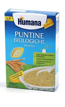 HUMANA PUNTINE BIOLOGICHE PASTINA 320 G - farmanauta.it