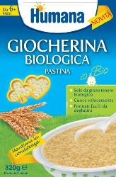 HUMANA GIOCHERINA PASTINA BIOLOGICA 320 G - farmanauta.it