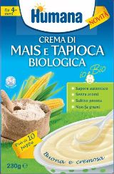 HUMANA CREMA MAIS TAPIOCA BIOLOGICA - farmanauta.it