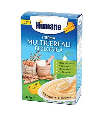 HUMANA CREMA MULTICERE BIOLOGICO 230 G - farmanauta.it