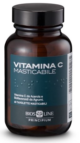 PRINCIPIUM VITAMINA C NATURALE 60 COMPRESSE MASTICABILI 72 G - farmanauta.it