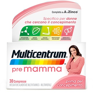 MULTICENTRUM PRE MAMMA 30 COMPRESSE - farmanauta.it