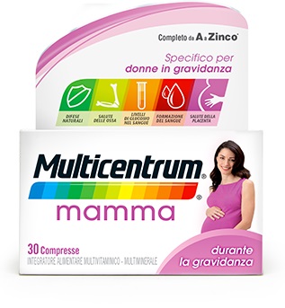 MULTICENTRUM MAMMA 30 COMPRESSE - farmanauta.it