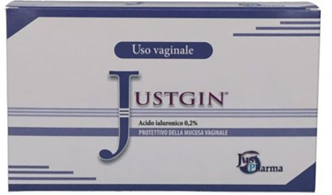 JUSTGIN PROTETTIVO MUCOSA VAGINALE ACIDO IALURONICO 4 FLACONI DA 30 ML - farmanauta.it