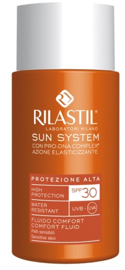 RILASTIL SUN SYSTEM PHOTO PROTECTION THERAPY SPF30 COMFORT FLUIDO 50 ML - farmanauta.it