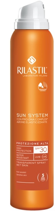 RILASTIL SUN SYSTEM PHOTO PROTECTION THERAPY SPF30 TRANSPARENT SPRAY 200 ML - farmanauta.it