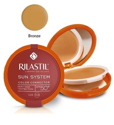 RILASTIL SUN SYSTEM PHOTO PROTECTION THERAPY SPF50+ COMPATTO BRONZE 10 ML - farmanauta.it
