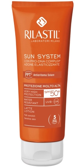 RILASTIL SUN SYSTEM PHOTO PROTECTION THERAPY SPF50+ LATTE 100 ML - farmanauta.it