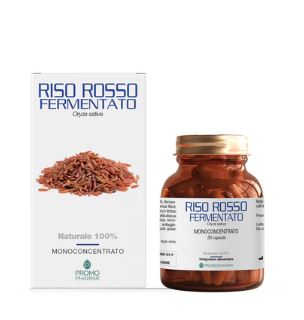 RISO ROSSO FERMENTATO 50 CAPSULE - farmanauta.it