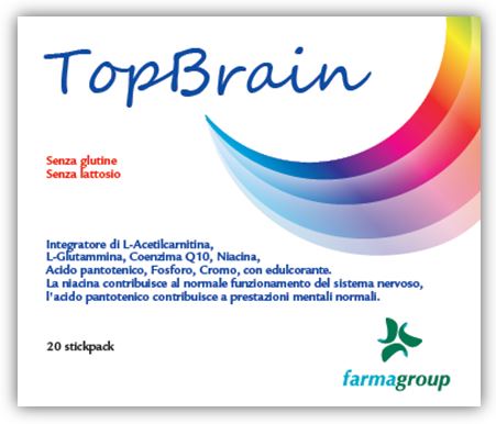 TOPBRAIN 20 STICK 4,5 G - farmanauta.it
