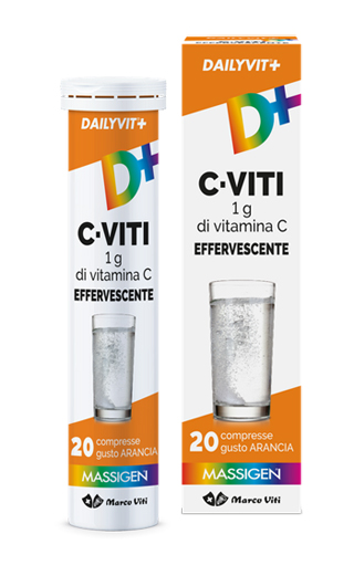 MASSIGEN VITAMINA C 1G EFFERVESCENTE 20 COMPRESSE - farmanauta.it