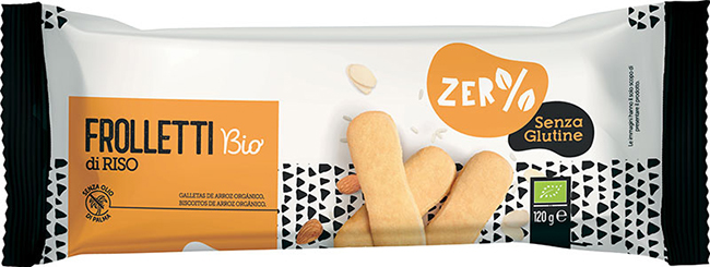 ZERO% GLUTINE FROLLETTI RISO BIO 120 G - farmanauta.it