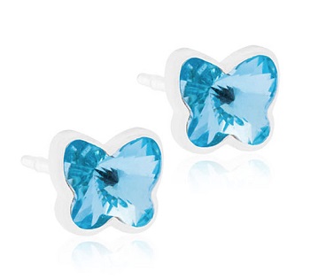 BLOMDAHL GIOIELLO MP BUTTERFLY 5MM AQUAMARINE - farmanauta.it