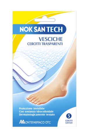NOK SAN TECH CEROTTO VESCICALE GRANDE 5 PEZZI - farmanauta.it