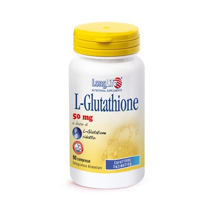 LONGLIFE LGLUTATHIONE 90 COMPRESSE 50 MG - farmanauta.it