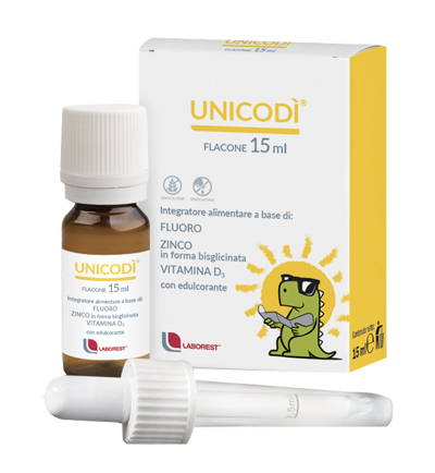 UNICODI' 15 ML FLUORO ZINCO VITAMINA D3 - farmanauta.it