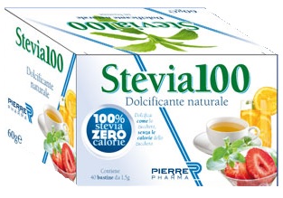 STEVIA 100 40 BUSTINE DA 1 G L'UNA - farmanauta.it