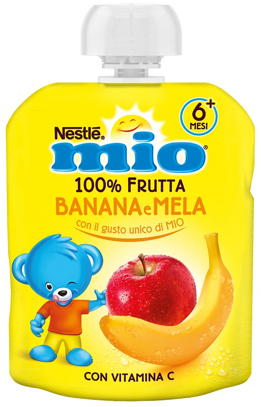 MIO POUCH MELA BANANA 90 G - farmanauta.it