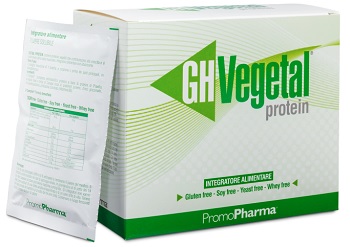 GH VEGETAL PROTEIN CACAO 20 BUSTINE - farmanauta.it
