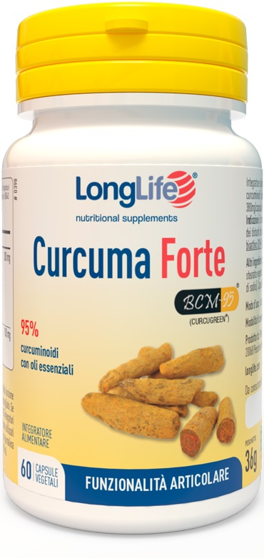 LONGLIFE CURCUMA FORTE 60 CAPSULE VEGETALI - farmanauta.it