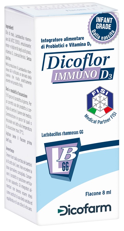 DICOFLOR IMMUNO D3 8 ML FLACONE - farmanauta.it