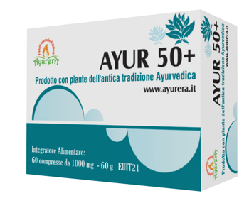 AYUR 50+ 60 COMPRESSE 1 G - farmanauta.it