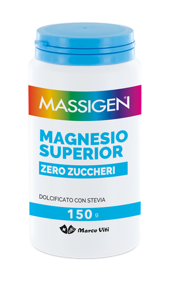 MASSIGEN MAGNESIO SUPERIOR ZERO ZUCCHERI 150 G - farmanauta.it