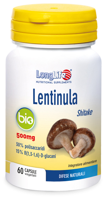 LONGLIFE LENTINULA BIO 60 CAPSULE - farmanauta.it