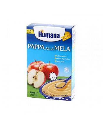 HUMANA PAPPA MELA 230 G - farmanauta.it