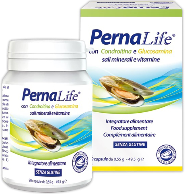 PERNALIFE GLUCOSAMINA CONDROITINA VITAMINE E MINERALI 90 CAPSULE - farmanauta.it