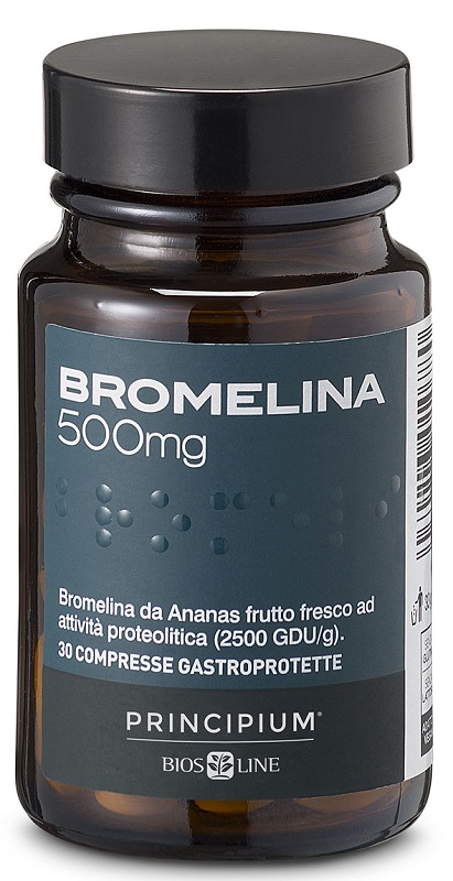 PRINCIPIUM BROMELINA 30 COMPRESSE - farmanauta.it