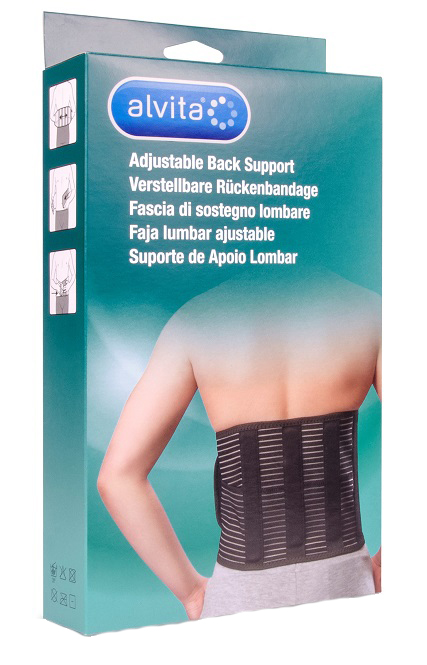 ALVITA FASCIA LOMBARE MISURA 2 CIRCONFERENZA 100-120 CM - farmanauta.it