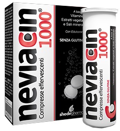 NEVIACIN 1000 20 COMPRESSE EFFERVESCENTI - farmanauta.it