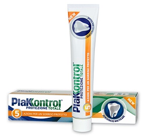 PLAKKONTROL PROTEZIONE TOTALE DENTIFRICIO 75 ML - farmanauta.it