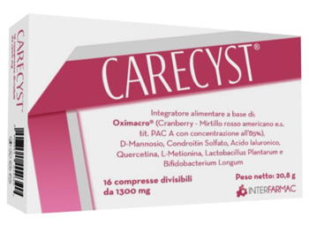 CARECYST 16 COMPRESSE DIVISIBILI DA 1300 MG - farmanauta.it