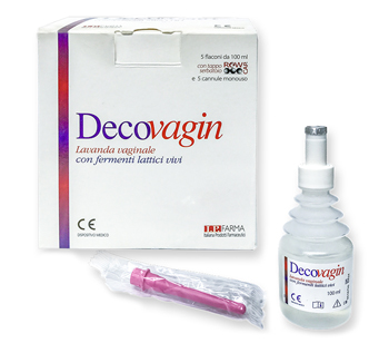 DECOVAGIN 5 FLACONI DA 100 ML + 5 CANNULE MONOUSO - farmanauta.it