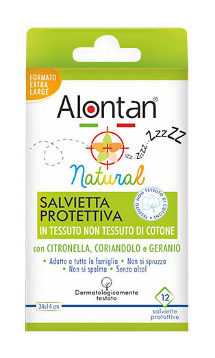 ALONTAN NATURAL SALVIETTA MONOUSO 12 PEZZI - farmanauta.it