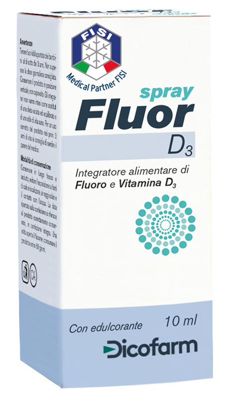 FLUORD3 SPRAY 10 ML - farmanauta.it