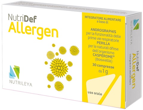 NUTRIDEF ALLERGEN 30 COMPRESSE - farmanauta.it