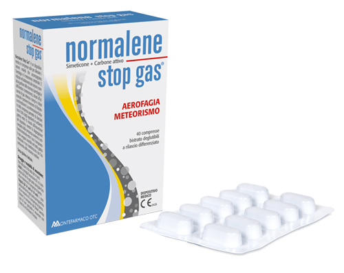 NORMALENE STOP GAS 40 COMPRESSE - farmanauta.it