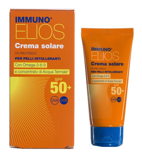 IMMUNO ELIOS  CREMA SOLARE SPF 50+ PELLI INTOLLERANTI - farmanauta.it