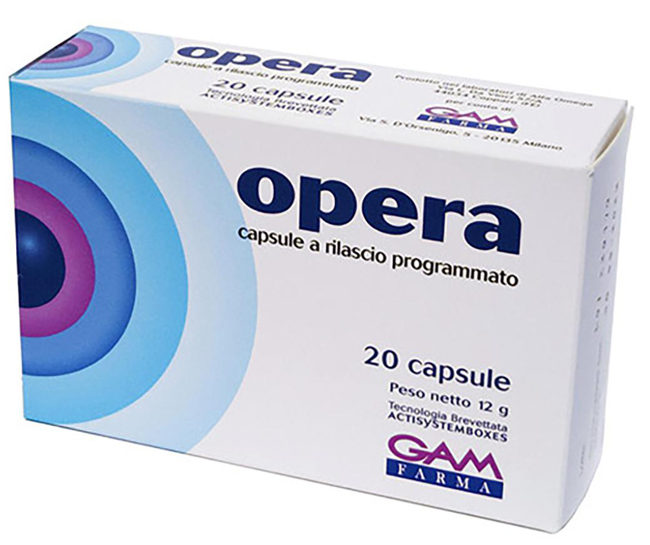 OPERA 20 CAPSULE - farmanauta.it