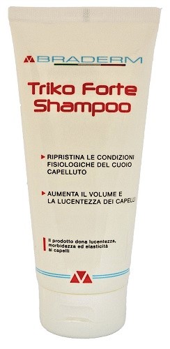 TRIKO FORTE SHAMPOO 200 ML BRADERM - farmanauta.it