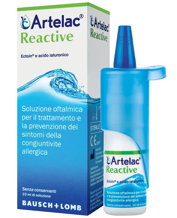 ARTELAC REACTIVE SOLUZIONE OFTALMICA MULTIDOSE FLACONE 10 ML - farmanauta.it