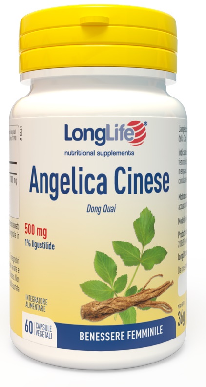 LONGLIFE ANGELICA CINESE 60 CAPSULE VEGETALI - farmanauta.it