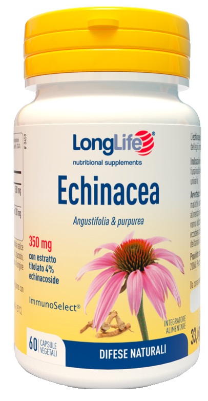 LONGLIFE ECHINACEA 60 CAPSULE VEGETALI - farmanauta.it