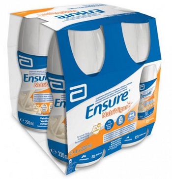 ENSURE NUTRIVIGOR VANIGLIA 4 BOTTIGLIE DA 220 ML - farmanauta.it